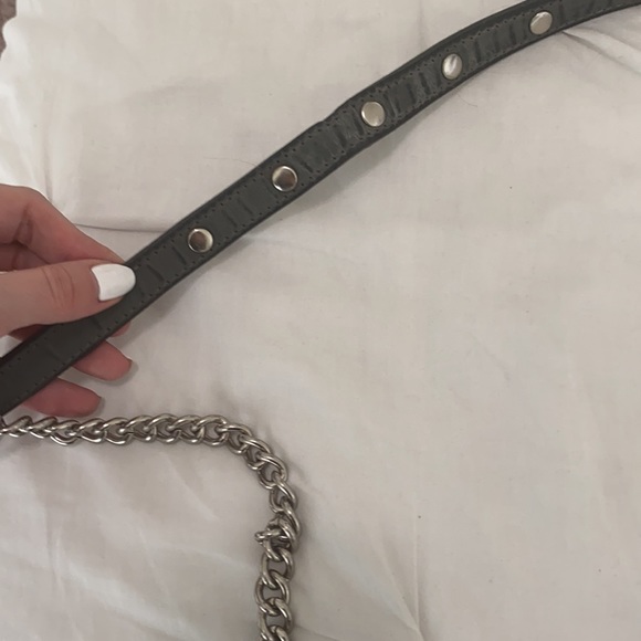 Grey Rebecca Minkoff Mini Mac - Picture 10 of 12